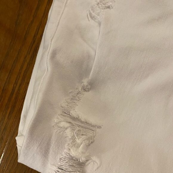 Rancan white distressed jeans size 25 - Picture 3 of 9